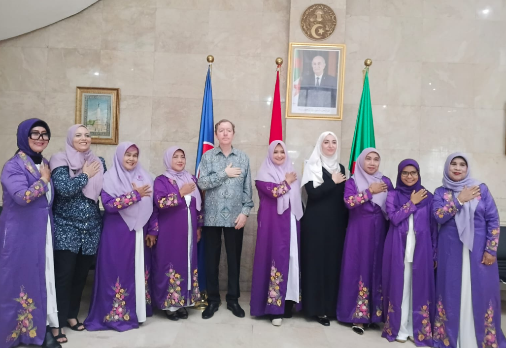 WMI Bersama Duta besar Algeria