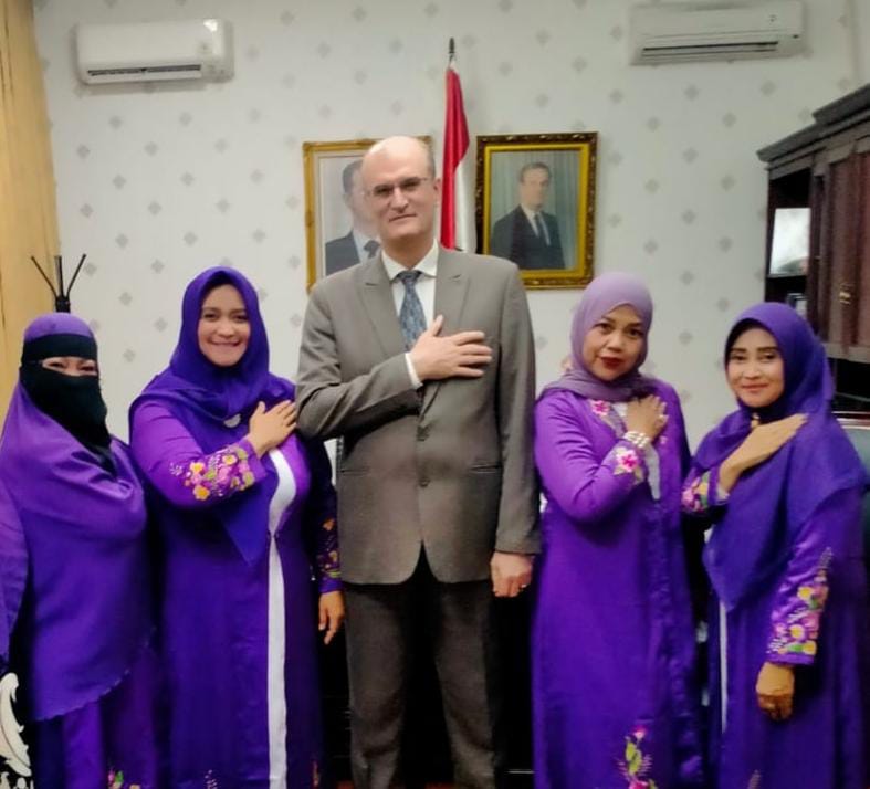 WMI Holds an Audience with the Ambassador of the Syrian Arab Republic, H.E. Abdul Mun'im Annan